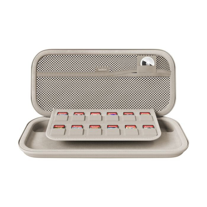 EAN 745883925575 - Belkin ENA002HQSA funda para consola portátil Funda de protección Nintendo Poliéster, Terciopelo Arena imagen 2