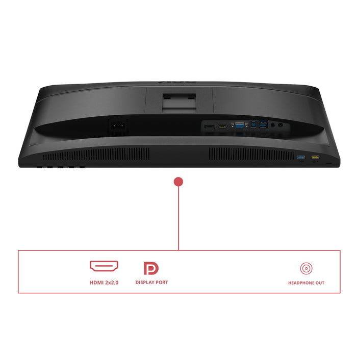 EAN 4038986110723 - AOC U34E2M pantalla para PC 86,4 cm (34") 3440 x 1440 Pixeles Wide Quad HD Negro imagen 3