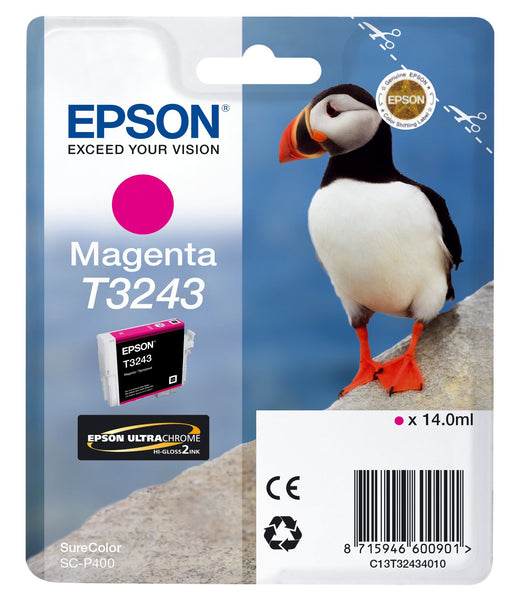 EAN 8715946600901 - Epson T3243 cartucho de tinta 1 pieza(s) Original imagen 1