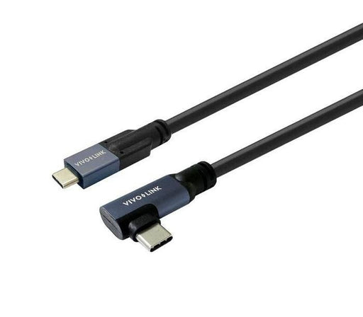 EAN 5715328224063 - Vivolink USB-C to USB-C angle Cable 10m Enterprise-tested cable USB USB 3.2 Gen 2x2 USB C 60 W Negro imagen 1