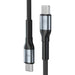 EAN 5903108680202 - 3MK 5903108680202 cable USB USB 2.0 1 m USB C 0,48 Gbit/s 100 W Negro, Plata imagen 2