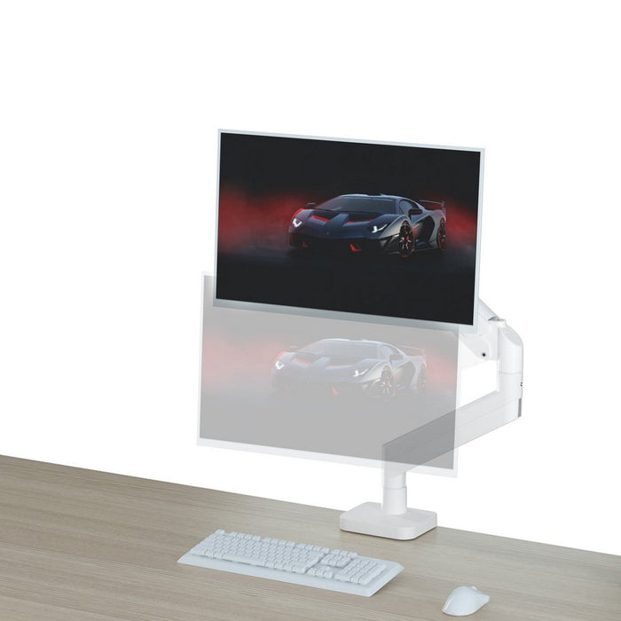 EAN 8716309135436 - Gembird MA-DA1-04-W soporte para monitor 81,3 cm (32") Escritorio Blanco imagen 5