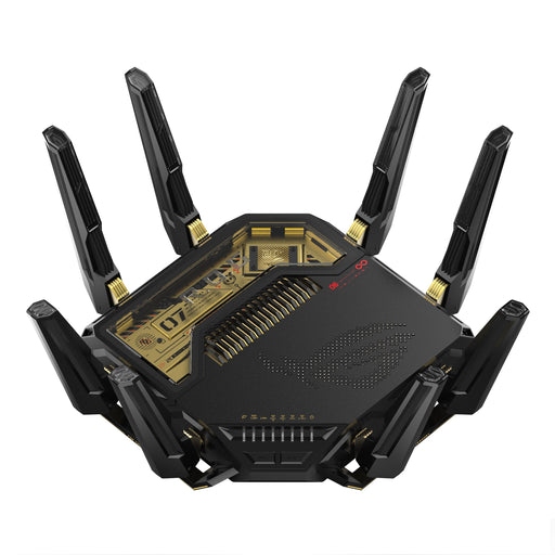 EAN 4711636529396 - ASUS ROG Rapture GT-BE98 router inalámbrico 10 Gigabit Ethernet Quad-band (2.4 GHz / 5 GHz-1 / 5 GHz-2 /  imagen 1