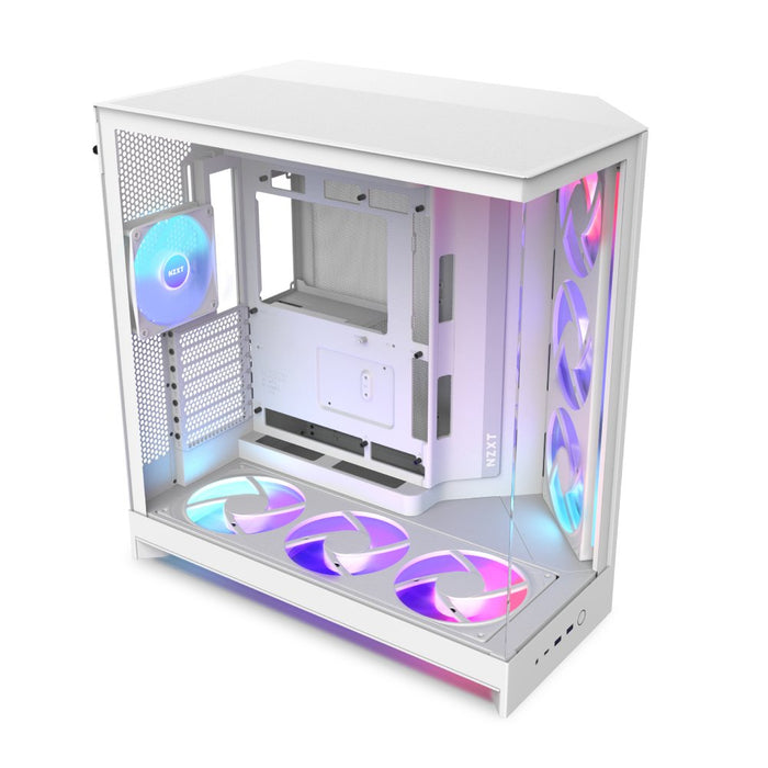 EAN 5056547207674 - NZXT H9 Flow RGB+ Midi Tower Blanco imagen 10