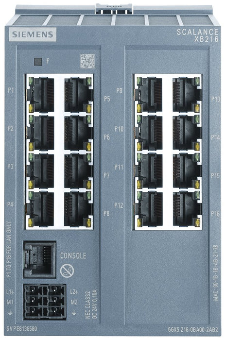 EAN 4047622178409 - Siemens 6GK5216-0BA00-2AB2 switch Gestionado imagen 2