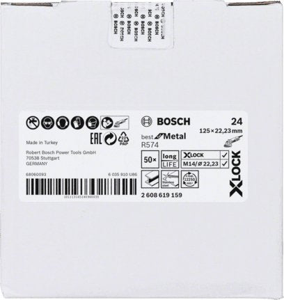 EAN 3165140960038 - Bosch 2 608 619 159 accesorio para amoladora angular Disco de lijado imagen 2