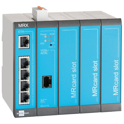 EAN 4022892000575 - Insys Microelectronics MRX5 DSL-B router Ethernet rápido Azul, Gris imagen 1
