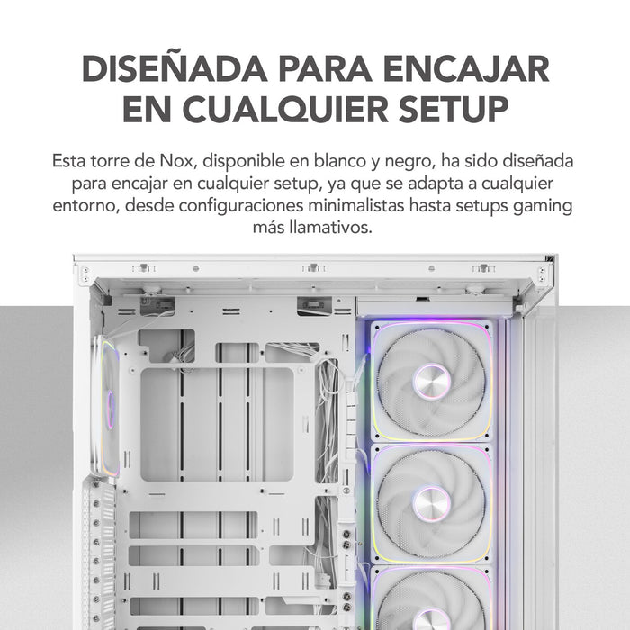EAN 8436587976520 - NOX Hummer BLADE Blanco, Transparente imagen 22