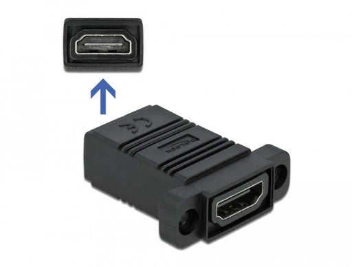 EAN 4043619813070 - DeLOCK 81307 cambiador de género para cable HDMI Type A (Standard) Negro imagen 2