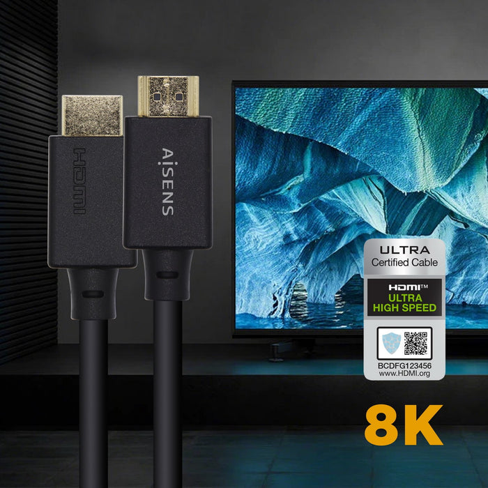 EAN 8436574704563 - AISENS A150-0420 cable HDMI 0,5 m HDMI tipo A (Estándar) imagen 5