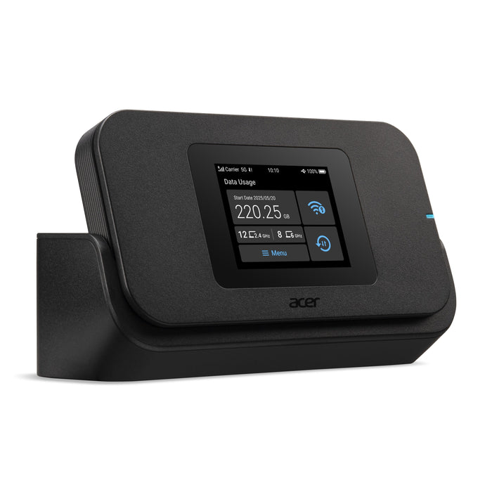 EAN 4711474823212 - Acer Connect Enduro M4D router inalámbrico Doble banda (2,4 GHz / 5 GHz) 5G Negro imagen 7