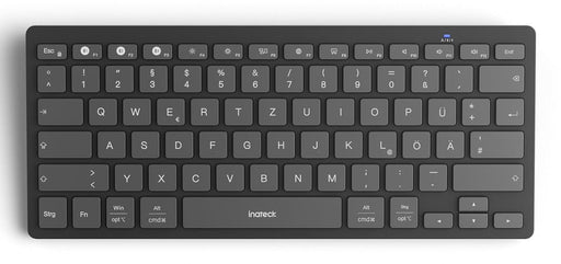 EAN 6976521112055 - Inateck KB01003 teclado Universal Bluetooth QWERTZ Negro imagen 1