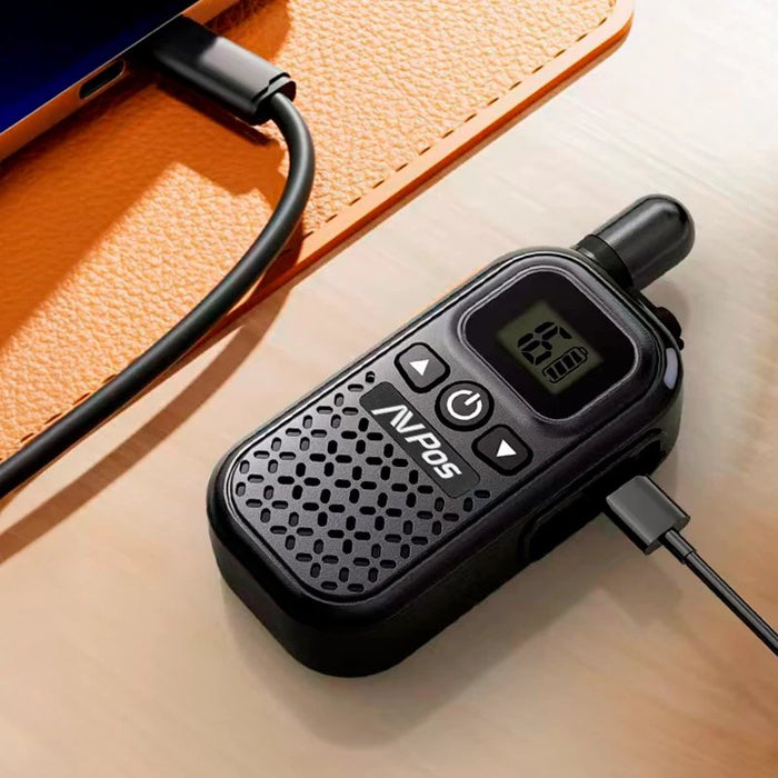 EAN 0619091266662 - AVPos AVP-COMM-X25 two-way radios 16 canales 446 MHz imagen 5