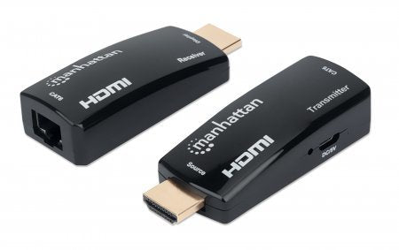 EAN 0766623207539 - Manhattan 207539 extensor audio/video Transmisor y receptor de señales AV Negro imagen 2