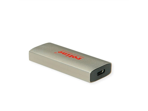 EAN 7630049632141 - ROLINE 14.01.3477 adaptador de cable de vídeo HDMI tipo A (Estándar) USB Tipo C Negro, Oro imagen 2