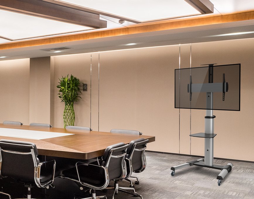 EAN 4015867199282 - Equip 650602 soporte para pantalla de señalización 177,8 cm (70") Negro, Blanco imagen 4