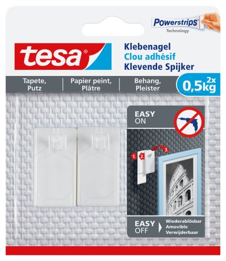 EAN 4042448340467 - TESA 77772-00000 gancho para almacenamiento Blanco 5 pieza(s) imagen 1
