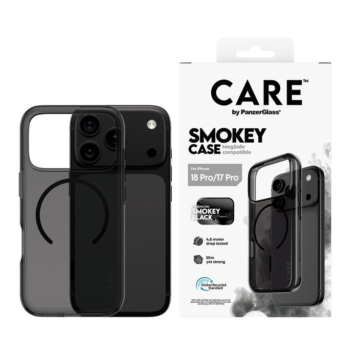 EAN 5715685044373 - PanzerGlass CARE™ by ® Smokey Case w. Black MagSafe iPhone 2026 Pro | 17 Pro funda para teléfono móvil Tr imagen 2