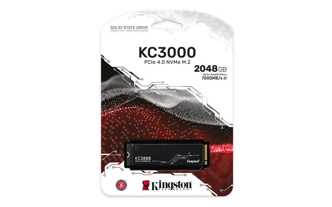 EAN 0740617324242 - Kingston Technology KC3000 2 TB PCI Express 4.0 3D TLC imagen 4