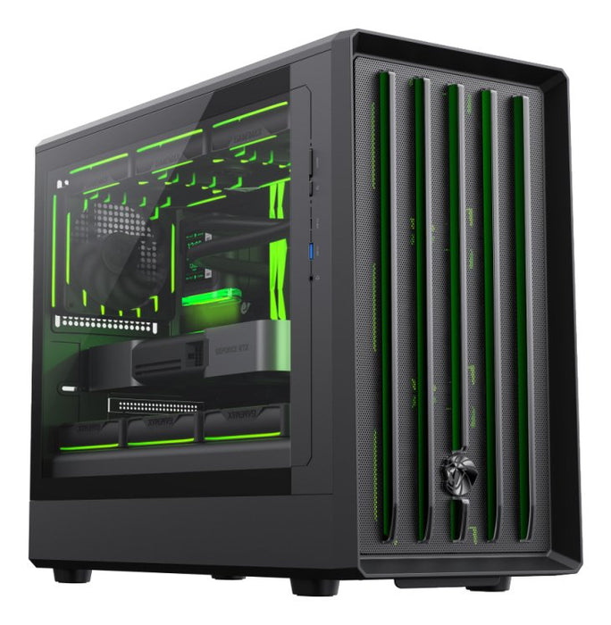 EAN 6931858778381 - GameMax CLAW 360 BK Micro Torre Negro imagen 2