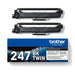EAN 4977766812726 - Brother TN-247BKTWIN cartucho de tóner 2 pieza(s) Original Negro imagen 2