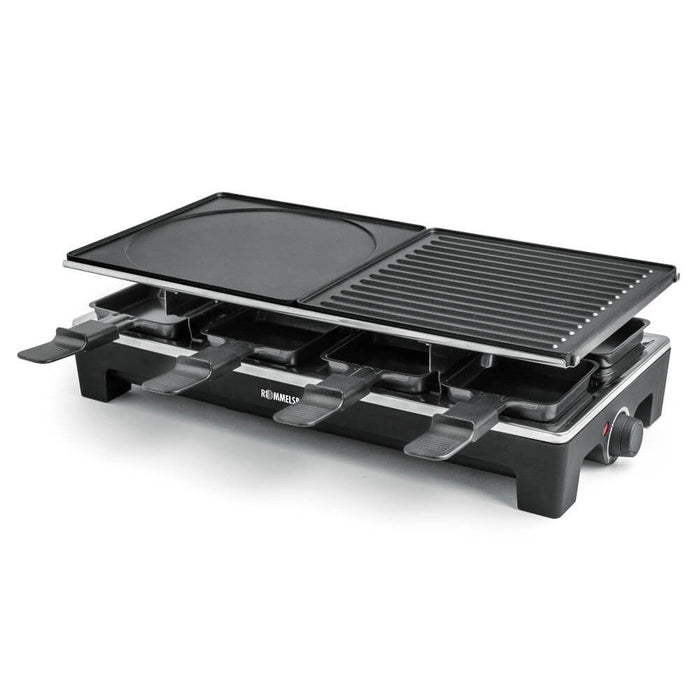 EAN 4001797239600 - Rommelsbacher RCS 1350 parrilla de interior 8 personas(s) 1350 W Negro, Acero inoxidable imagen 6