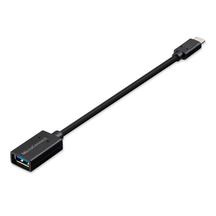 EAN 5711783784814 - Microconnect USB3.1CAF02BH cable USB USB 3.2 Gen 1 (3.1 Gen 1) 0,2 m USB C USB A Negro imagen 2