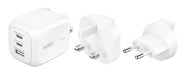 EAN 0745883918454 - Belkin BoostCharge Pro Universal Blanco Corriente alterna Carga rápida Interior imagen 1