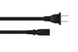 EAN 4066857002945 - Kabelmeister Kabel / Adapter Negro 3 m C7 acoplador NEMA 1-15P imagen 2