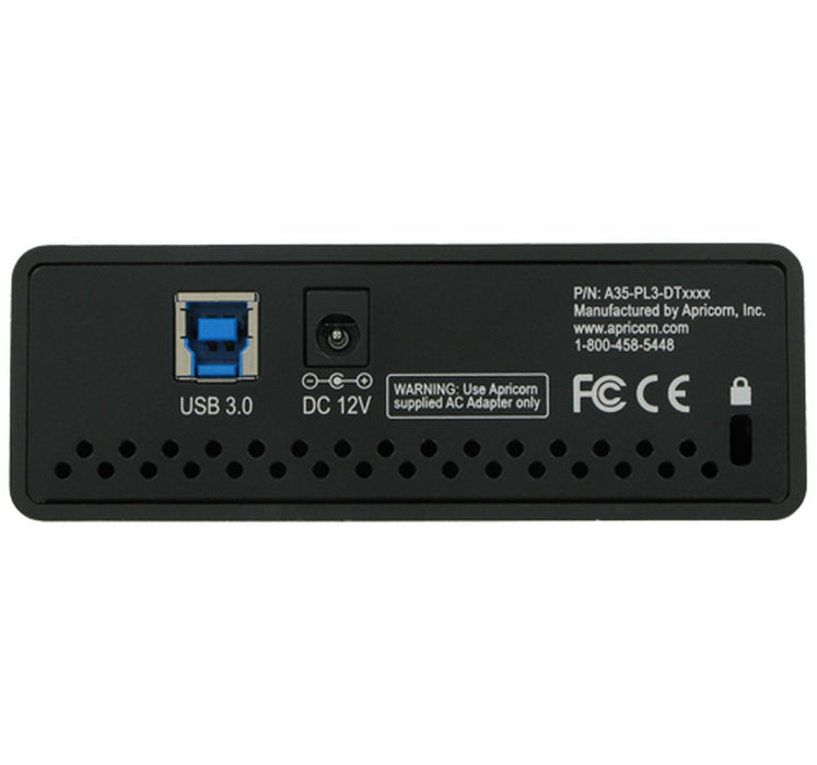 EAN 708326914505 - Apricorn Aegis Padlock DT disco duro externo 12 TB USB Tipo B 2.0/3.2 Gen 1 (3.1 Gen 1) Negro imagen 3