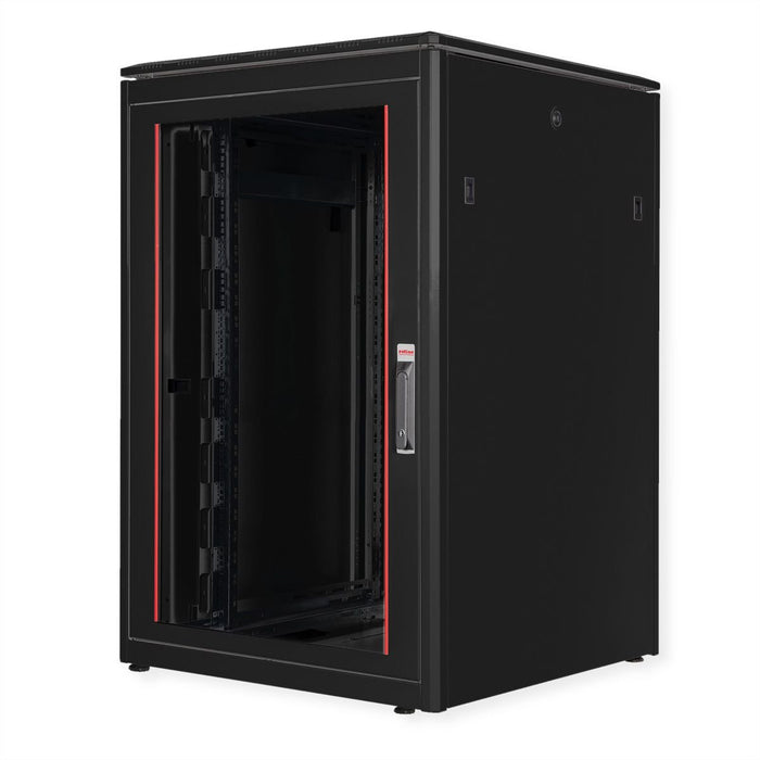 EAN 7630049602236 - ROLINE 26.21.0220 armario rack 22U Rack o bastidor independiente Negro imagen 1