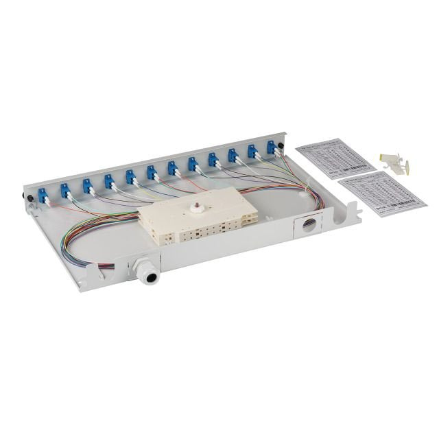 EAN 4049759284534 - EFB Elektronik BA71920L12 bandeja de empalme 12 pieza(s) Gris Apto para uso en interior 1 pieza(s) imagen 1