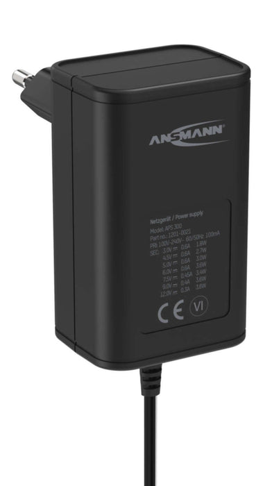 EAN 4013674164073 - Ansmann APS 300 adaptador e inversor de corriente Interior 3,6 W Negro imagen 4