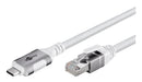 EAN 4040849741654 - Goobay 74165 cable de red Blanco 1 m Cat6 F/UTP (FTP) imagen 4