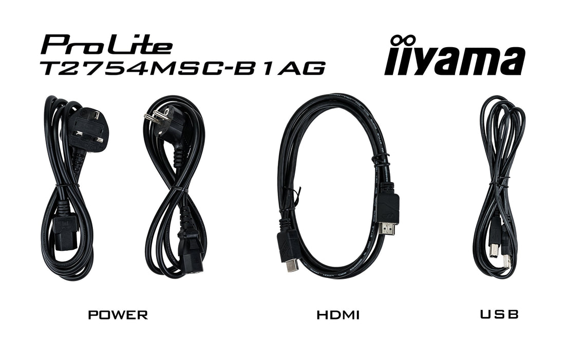 EAN 4948570118632 - iiyama ProLite T2754MSC-B1AG pantalla para PC 68,6 cm (27") 1920 x 1080 Pixeles Full HD LED Pantalla táct imagen 13