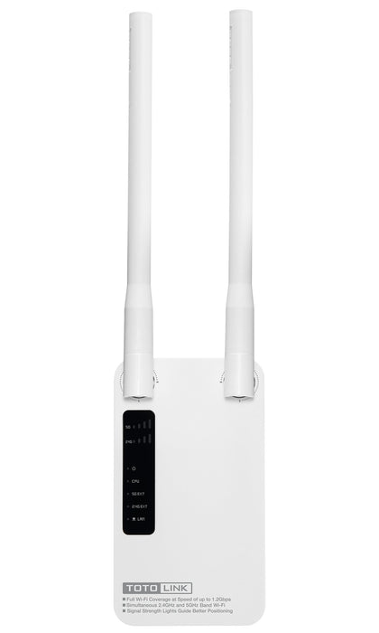EAN 6952887404010 - TOTOLINK EX1200M ampliador de red Blanco 10, 100 Mbit/s imagen 1