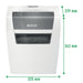EAN 4002432128464 - Leitz 80340000 triturador de papel Corte en partículas 70 dB 22 cm Blanco imagen 6