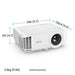 EAN 4718755098321 - BenQ TH575i Proyector de alcance estándar 3800 lúmenes ANSI DLP 1080p (1920x1080) 3D Blanco imagen 4