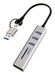 EAN 4052792076790 - LogiLink UA0445 hub de interfaz USB 3.2 Gen 1 (3.1 Gen 1) Type-A + Type-C 5000 Mbit/s Gris imagen 3