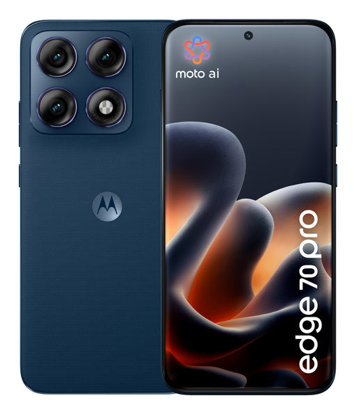 EAN 0840493615813 - Motorola edge 70 pro 17,2 cm (6.78") SIM doble Android 16.0 5G USB Tipo C 12 GB 512 GB 6500 mAh Azul oscu imagen 1