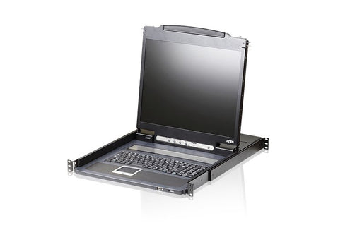 EAN 4710469343940 - ATEN CL3000N consola de rack 48,3 cm (19") 1280 x 1024 Pixeles Aluminio Negro 1U imagen 1