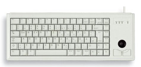 EAN 4025112037849 - CHERRY G84-4400 teclado Universal USB QWERTY Inglés de EE. UU. Gris imagen 1