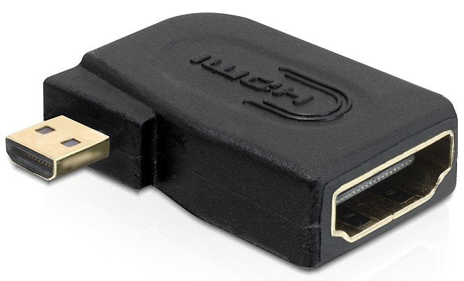 EAN 4043619653522 - DeLOCK HDMI A/micro-D 19-p HDMI-A F 19-p micro HDMI-D M Negro imagen 1