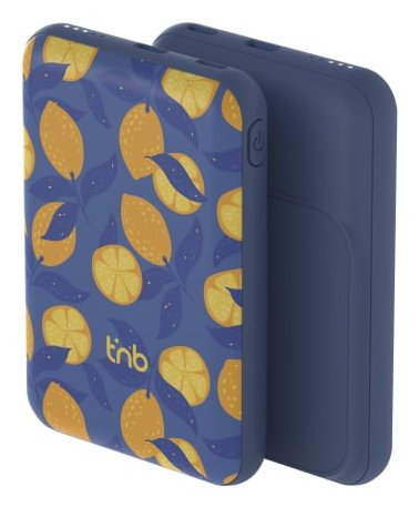 EAN 3303170121788 - T'nB PBUMAG5LEM batería externa Polímero de litio 5000 mAh Cargador inalámbrico Azul, Amarillo imagen 2