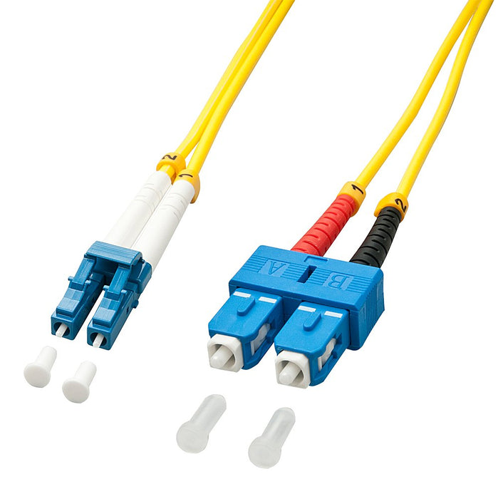 EAN 4002888474726 - Lindy 47472 Cable de fibra óptica e InfiniBand 3 m LC SC Amarillo imagen 1