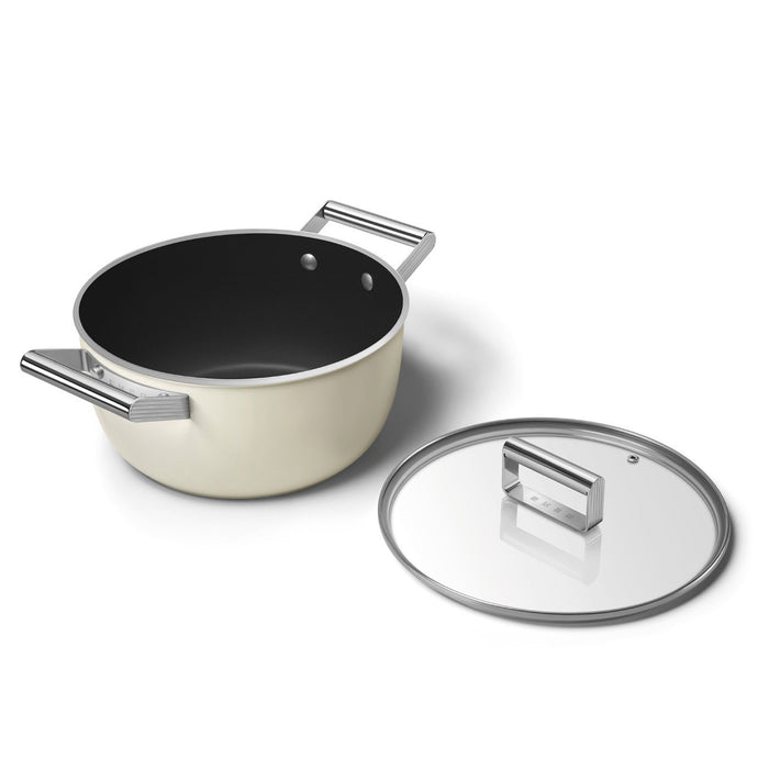 EAN 8017709355913 - Smeg CSF2412CRM batería de cocina Crema de color Aluminio, Acero inoxidable 5,4 L 24 cm imagen 10