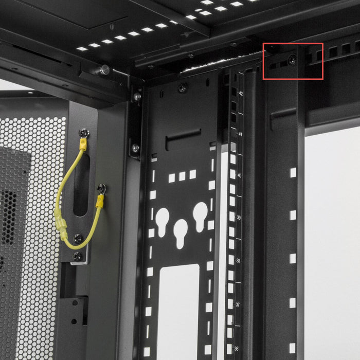 EAN 65030870283 - StarTech.com RK2537BKM armario rack Rack o bastidor independiente Negro imagen 8