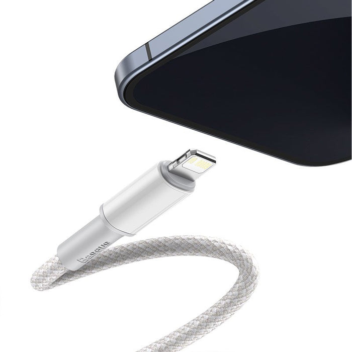EAN 6953156231955 - Baseus CATLGD-A02 cable de conector Lightning 2 m Blanco imagen 2