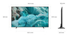 EAN 8806097201298 - Samsung Q7F QE65Q7F2AUXXH Televisor 165,1 cm (65") 4K Ultra HD Smart TV Wifi Negro imagen 3