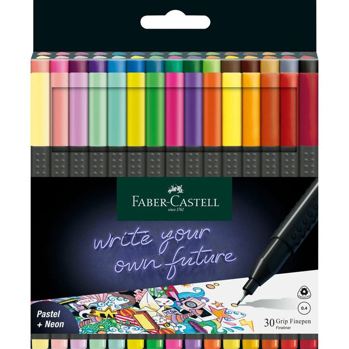 EAN 4005401516309 - Faber-Castell 151630 rotulador de punta fina Fino Multicolor 15 pieza(s) imagen 1